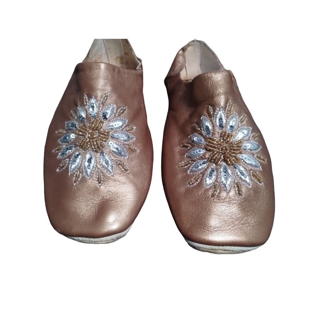 Ladies Maria Pia 38 Moroccan Babouche Slippers